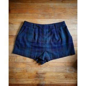 Forever 21 Shorts - High Waisted Plaid Shorts Forever 21 Shorts - High Waisted Plaid Shorts